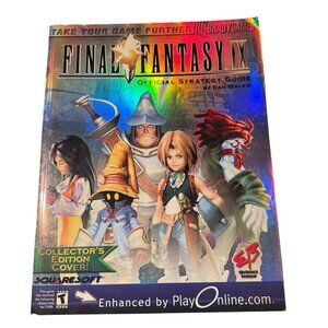 Final Fantasy IX Official Strategy Guide BradyGames Collectors Edition Enhanced